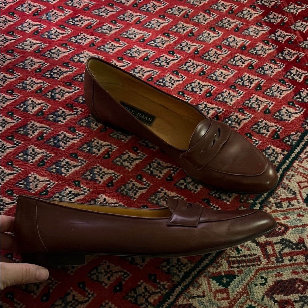 Vintage Cole Haan Brown Loafers